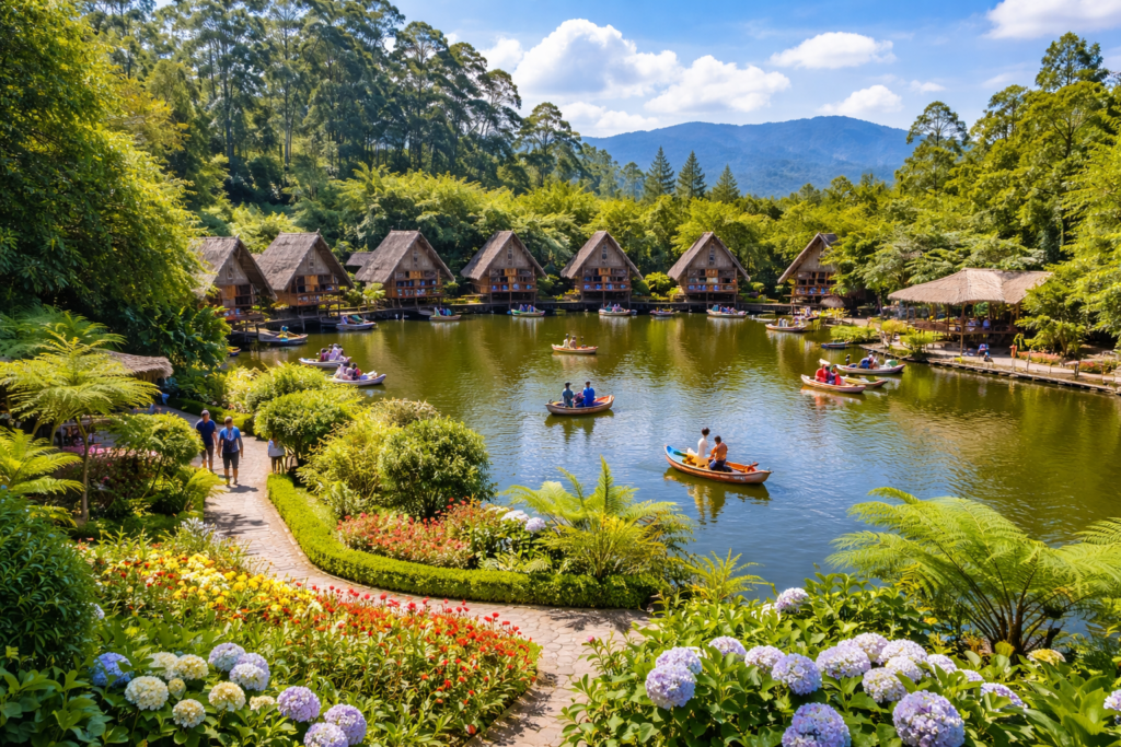 tiket masuk dusun bambu lembang